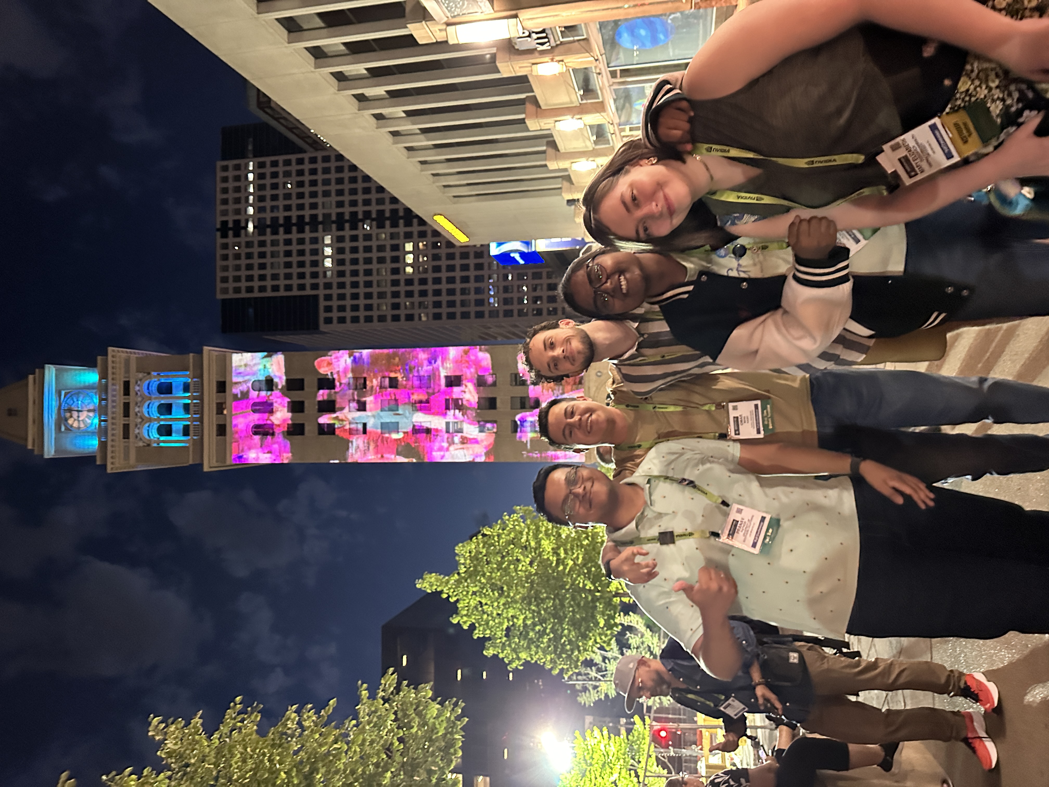 Pranav with fellow Student Volunteers in Denver