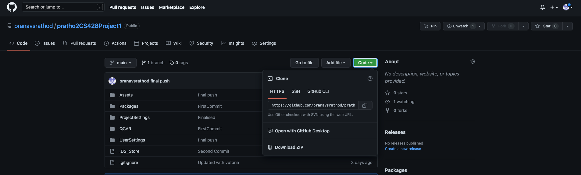 Setup Screenshot