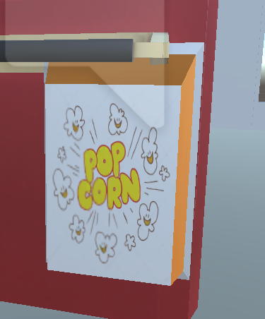 Popcorn Machine Buttons model